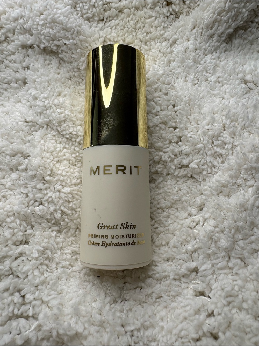 MERIT Great Skin Priming Moisturizer - White & Gold